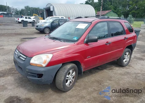 2006 Kia Sportage Ex V6/Lx V6 из США, поврежденный, VIN KNDJE723567153270